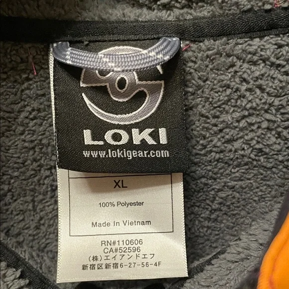 Loki Mountain Jacket with Built-in Mittens and Face Mask Size XL - Picture 3 of 7